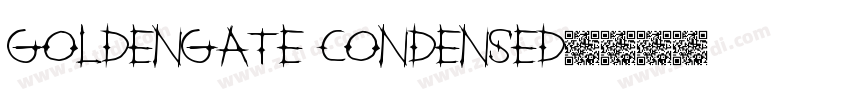 GoldenGate Condensed字体转换